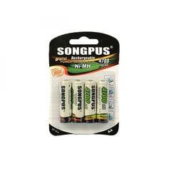 Songpus AA x 4 4700 mAh baterija kaina ir informacija | Elementai | pigu.lt