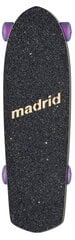 Скейтборд Madrid Cruiser, 28,5 дюймов, голубой иллюзорный цена и информация | Скейтборды | pigu.lt