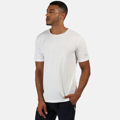 Marškinėliai vyrams Regatta 5057538940365, balti kaina ir informacija | Vyriški marškinėliai | pigu.lt