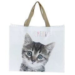 Pirkinių krepšys - MEOW Cat kaina ir informacija | Pirkinių krepšiai | pigu.lt