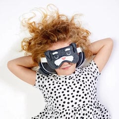 Мягкая подушка для путешествий и маска для глаз - Dog Squad Round цена и информация | Женские пижамы, ночнушки | pigu.lt
