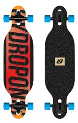 Детский скейтборд Longboard Hydroponic DT 31.5", оранжевый/желтый цена и информация | Скейтборды | pigu.lt