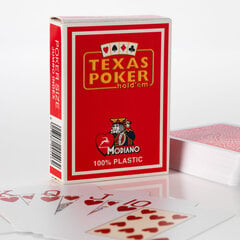 Modiano texas pokeris 100% plastikinės žaidimo kortos kaina ir informacija | Azartiniai žaidimai, pokeris | pigu.lt