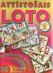 Žaidimas loto: Gyvūnų ABC, LV kaina ir informacija | Stalo žaidimai, galvosūkiai | pigu.lt