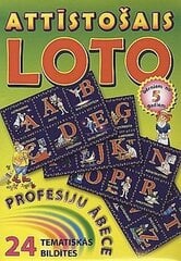 Stalo žaidimas loto: Profesijų ABC, LV цена и информация | Настольные игры, головоломки | pigu.lt