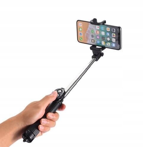 Selfie stick, 2m juoda asmenukių lazda kaina | pigu.lt