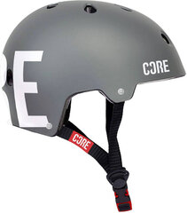 Уличный шлем CORE, размер S-M, серый цена и информация | Шлемы | pigu.lt