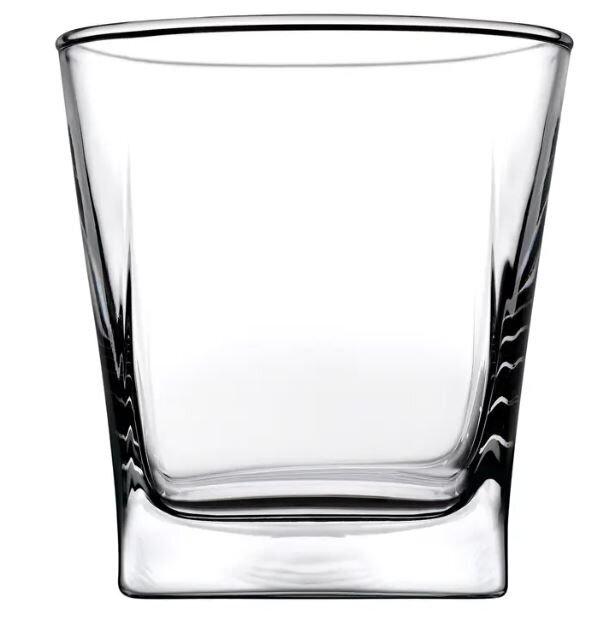 Stiklinių rinkinys Pasabahce Carre, 310 ml, 6 vnt. цена и информация | Taurės, puodeliai, ąsočiai | pigu.lt