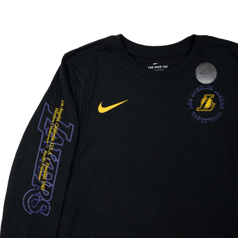 Marškinėliai berniukams Nike NBA Los Angeles Lakers Logo SS Tee Jr  EZ2B7BBKYLAK kaina | pigu.lt