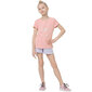 Marškinėliai mergaitėms 4F Jr HJL22 JTSD003 56S, rožiniai цена и информация | Marškinėliai mergaitėms | pigu.lt