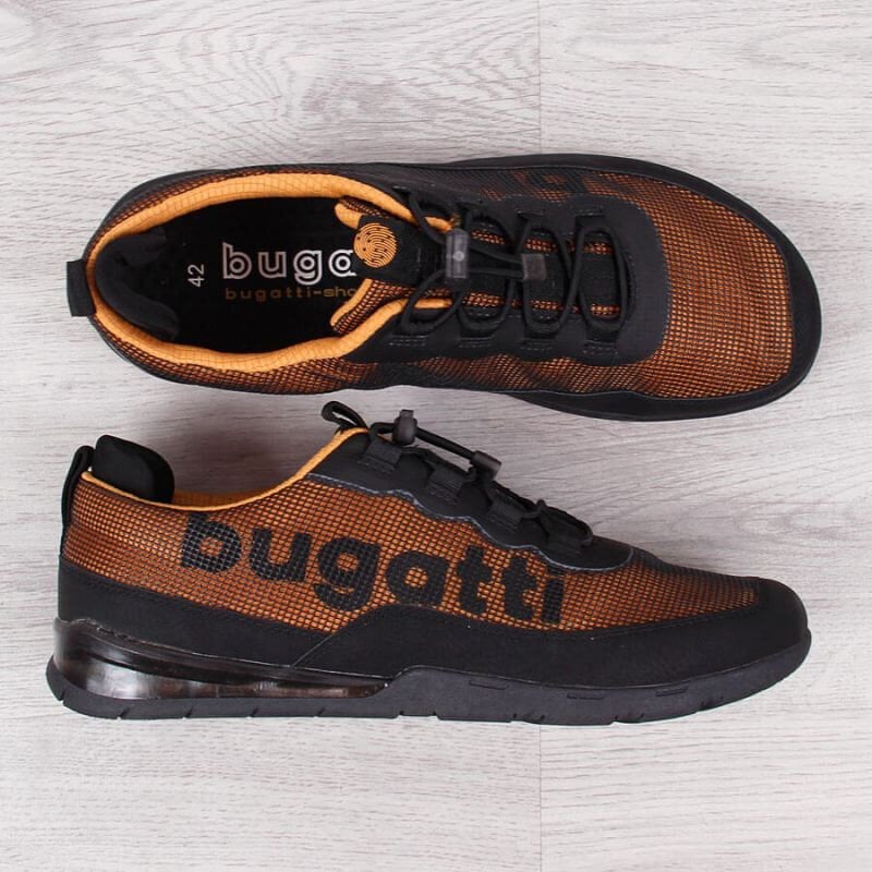 Sportiniai batai vyrams Bugatti M JJ153032 INT1731, juodi kaina ir informacija | Kedai vyrams | pigu.lt