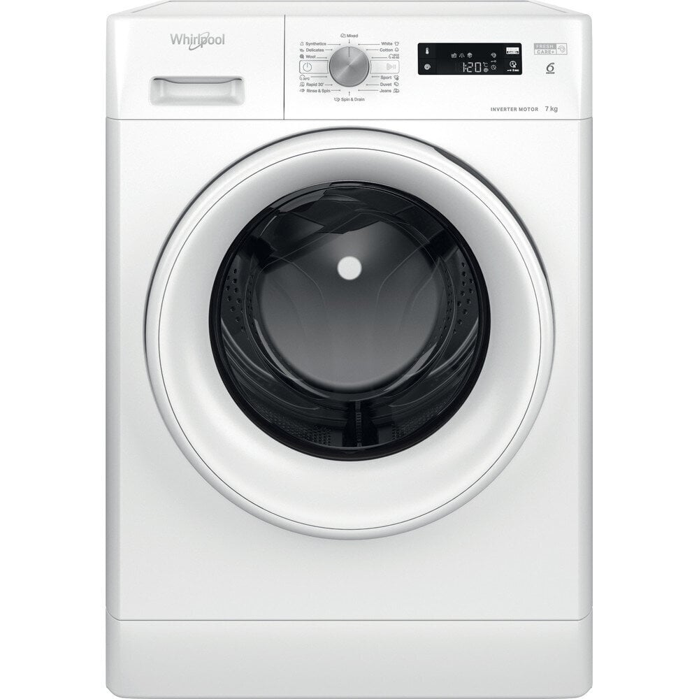 Whirlpool FFS 7458 W EE цена и информация | Skalbimo mašinos | pigu.lt