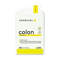 Maisto papildas Herbavel Colon Cleanser, 100 kapsulių цена и информация | Витамины, пищевые добавки, препараты для хорошего самочувствия | pigu.lt