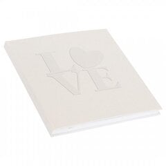 Svečių knyga GOLDBUCH White Love 23x25 kaina ir informacija | Dekoracijos šventėms | pigu.lt