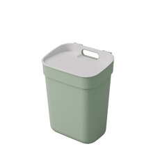 Atliekų konteineris, 10L žalias/šviesiai pilkas kaina ir informacija | Šiukšliadėžės | pigu.lt