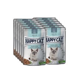 Happy Cat jautrią virškinimo sistemą turinčioms katėms Sensitive, 12x85 g цена и информация | Консервы для кошек | pigu.lt