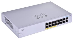 Cisco CBS110-16PP-EU цена и информация | Коммутаторы (Switch) | pigu.lt