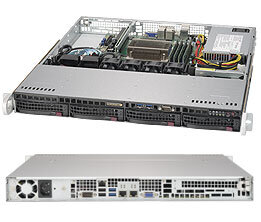 Supermicro SuperChassis 813MFTQC-350CB2 Rack Black 350 W kaina ir informacija | Korpusai | pigu.lt