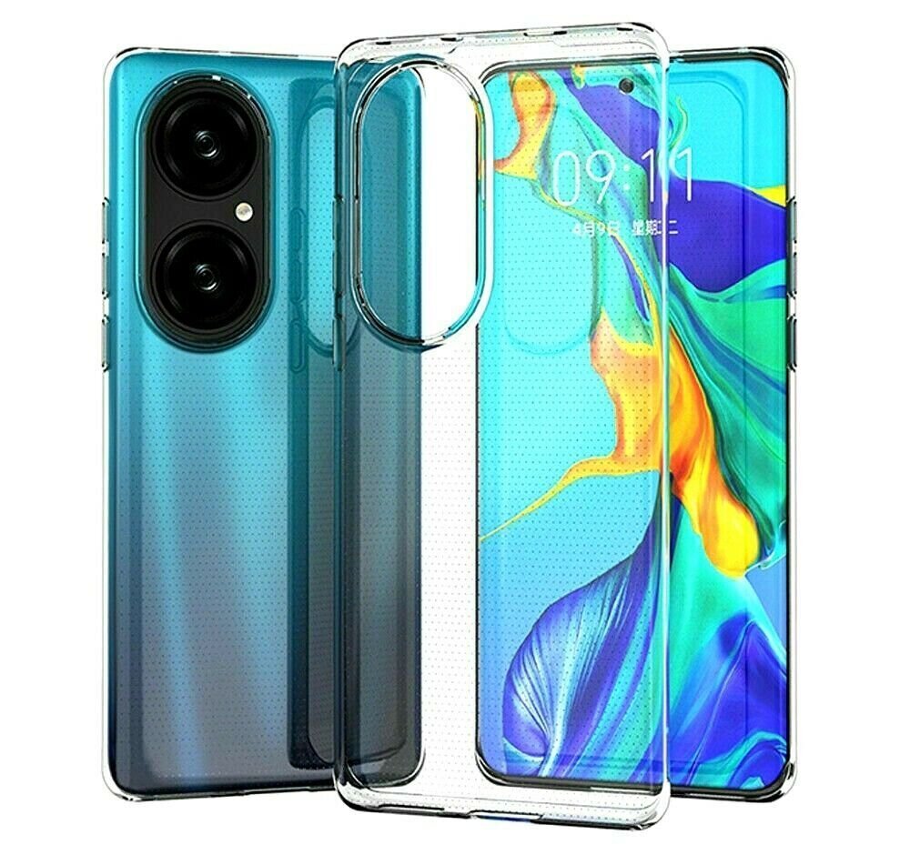 Mocco Ultra Back Case 1 mm skirtas Huawei P50, Permatomas kaina ir informacija | Telefono dėklai | pigu.lt