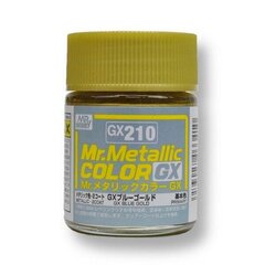 Краска Mr.Hobby - Mr.Color GX Blue Gold, GX-210, 18 мл цена и информация | Принадлежности для рисования, лепки | pigu.lt