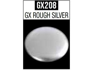 Akriliniai dažai Mr.Hobby - Mr.Metallic color GX Rough Silver, 18 ml, GX-208 kaina ir informacija | Piešimo, tapybos, lipdymo reikmenys | pigu.lt