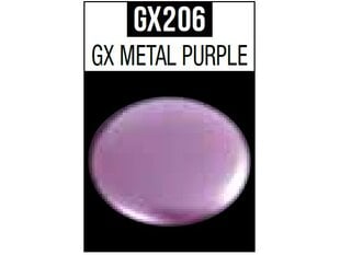 Akriliniai dažai Mr.Hobby - Mr.Metallic color GX Metal Purple, 18 ml, GX-206 kaina ir informacija | Piešimo, tapybos, lipdymo reikmenys | pigu.lt