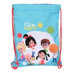 Сумка-рюкзак на шнурках Cleo & Cuquin Good night цена и информация | Школьные рюкзаки, спортивные сумки | pigu.lt