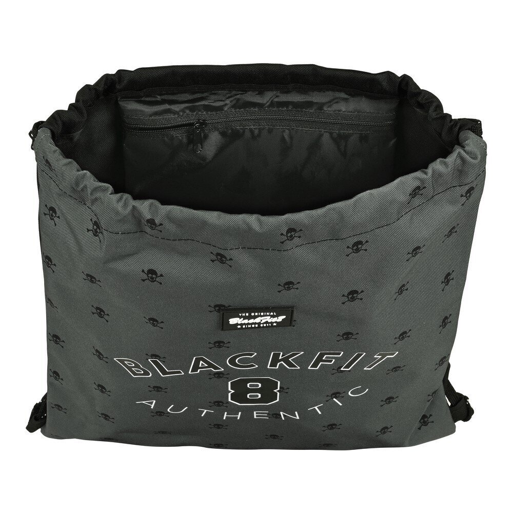 Sportinis maišelis BlackFit8 Skull, 35 x 40 x 1 cm kaina ir informacija | Kuprinės mokyklai, sportiniai maišeliai | pigu.lt