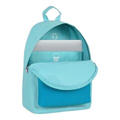 Kuprinė nešiojamam kompiuteriui Benetton Sugar, 31 x 41 x 16 cm, mėlyna kaina ir informacija | Kuprinės mokyklai, sportiniai maišeliai | pigu.lt