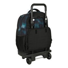 Школьный рюкзак с колесиками Eckō Unltd. Nomad, чёрный / синий  цена и информация | Школьные рюкзаки, спортивные сумки | pigu.lt