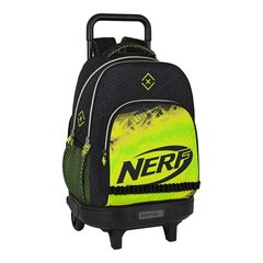 Mokyklinė kuprinė su ratukais Nerf Neon, 33 x 45 x 22 cm цена и информация | Школьные рюкзаки, спортивные сумки | pigu.lt