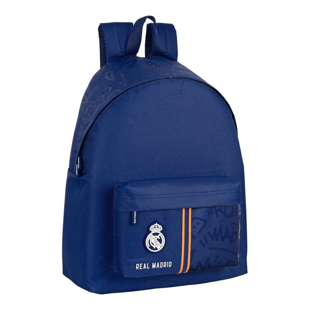 Mokyklinė kuprinė Real Madrid C.F., 33 x 42 x 15 cm kaina ir informacija | Kuprinės mokyklai, sportiniai maišeliai | pigu.lt
