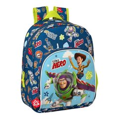 Школьный рюкзак Toy Story Space Hero Тёмно Синий Светло-зеленый (28 x 34 x 10 cm) цена и информация | Школьные рюкзаки, спортивные сумки | pigu.lt