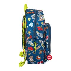 Школьный рюкзак Toy Story Space Hero Тёмно Синий Светло-зеленый (28 x 34 x 10 cm) цена и информация | Школьные рюкзаки, спортивные сумки | pigu.lt