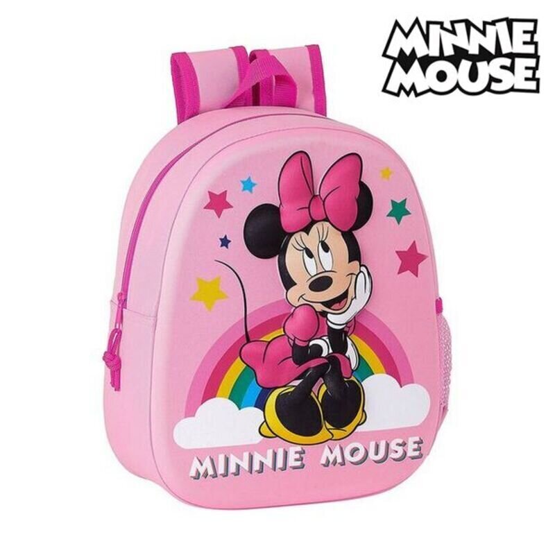 3D Vaikiškas krepšys Minnie Mouse kaina ir informacija | Kuprinės mokyklai, sportiniai maišeliai | pigu.lt