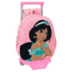 Школьный рюкзак 3D с колесиками Disney Jasmine цена и информация | Школьные рюкзаки, спортивные сумки | pigu.lt