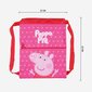 Vaikiškas sportinis krepšys Peppa Pig, rožinis kaina ir informacija | Kuprinės mokyklai, sportiniai maišeliai | pigu.lt