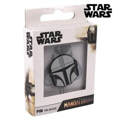 Pin The Mandalorian Metalinis Sidabras kaina ir informacija | Kuprinės mokyklai, sportiniai maišeliai | pigu.lt