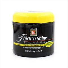 Formavimo gelis Fantasia IC Thick'n Shine Styling, 454 ml kaina ir informacija | Plaukų formavimo priemonės | pigu.lt