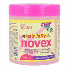 Фиксирующий гель Novex My Curls Hair (500 мл) цена и информация | Средства для укладки волос | pigu.lt