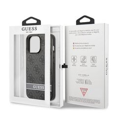 Guess PU 4G Stripe чехол для iPhone 13 Pro Grey цена и информация | Чехлы для телефонов | pigu.lt