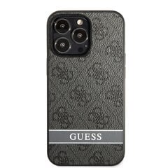 Guess PU 4G Stripe чехол для iPhone 13 Pro Grey цена и информация | Чехлы для телефонов | pigu.lt
