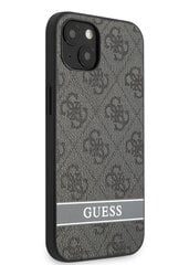 Guess PU 4G Stripe чехол для iPhone 13 Grey цена и информация | Чехлы для телефонов | pigu.lt