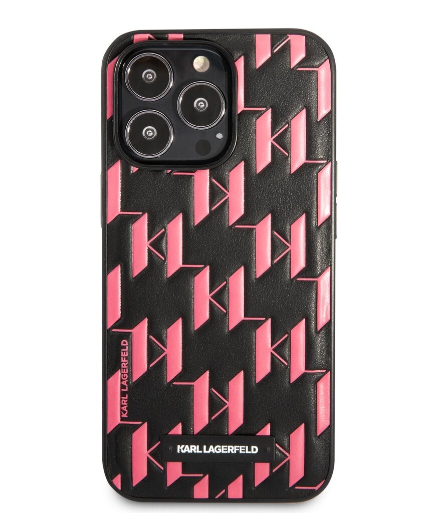 Karl Lagerfeld Monogram Plaque чехол for iPhone 13 Pro Max Pink цена |  pigu.lt