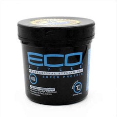 Plaukų Vaškas Eco Styler Styling Gel Super Protein, 946 ml kaina ir informacija | Plaukų formavimo priemonės | pigu.lt
