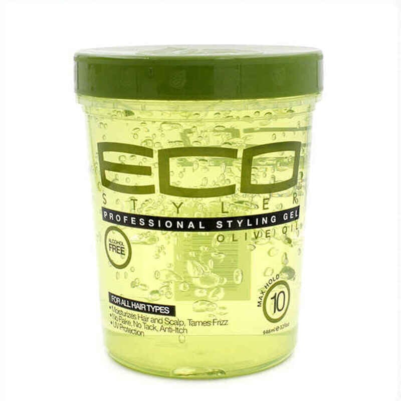 Plaukų Vaškas Eco Styler Styling Gel Olive Oil, 946 ml kaina ir informacija | Plaukų formavimo priemonės | pigu.lt