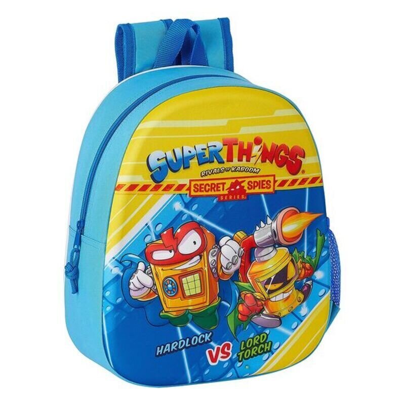 3D Vaikiškas krepšys SuperThings kaina ir informacija | Kuprinės mokyklai, sportiniai maišeliai | pigu.lt