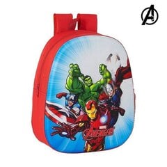 Детский рюкзак 3D The Avengers, синий цена и информация | Школьные рюкзаки, спортивные сумки | pigu.lt