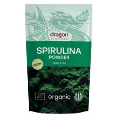 Spirulinos milteliai Dragon Superfoods, 200 g цена и информация | Функциональные продукты питания (суперфуд) | pigu.lt