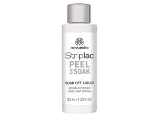 Laką tirpinantis skystis Alessandro Striplac Soak-Off Liquid Striplac, 125 ml цена и информация | Лаки, укрепители для ногтей | pigu.lt